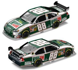 2008 Dale Earnhardt Jr NASCAR Diecast 88 Mountain Mtn Dew Retro CWC 1:64 Action ARC Platinum Series 99