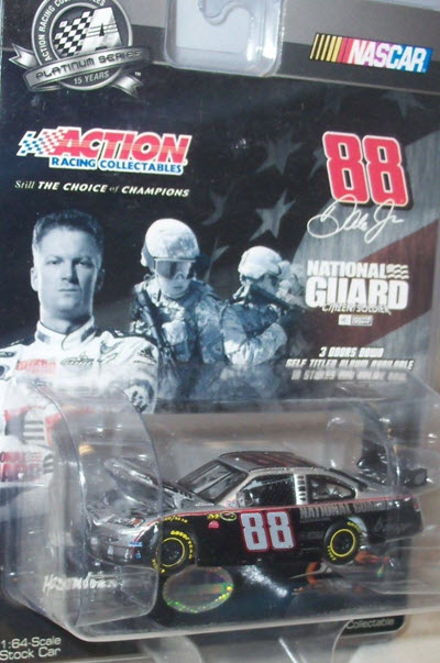 2008 Dale Earnhardt Jr NASCAR Diecast 88 National Guard Citizen Soldier 3 Doors Down CWC 1:64 Action ARC Platinum Series 1