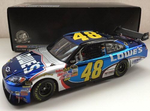 2008 Jimmie Johnson NASCAR Diecast 48 Lowes 250th Career Start CWC 1:24 Action ARC 1