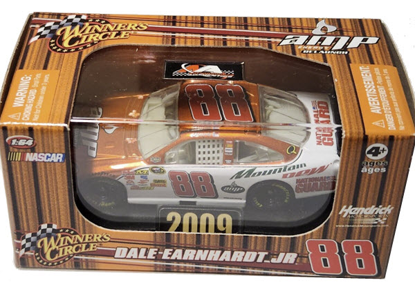 2009 Dale Earnhardt Jr NASCAR Diecast 88 Amp Orange CWC 1:64 Winners Circle Daytona Box 1