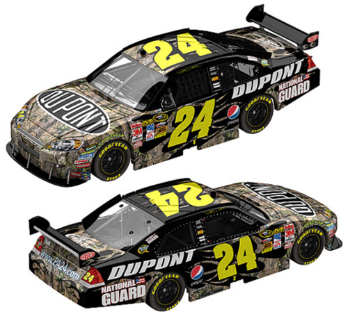 2009 Jeff Gordon NASCAR Diecast 24 RealTree Real Tree Camo CWC 1:64 Action ARC 99