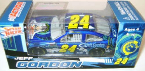 2009 Jeff Gordon NASCAR Diecast 24 Speed Racer CWC 1:64 Action ARC 1