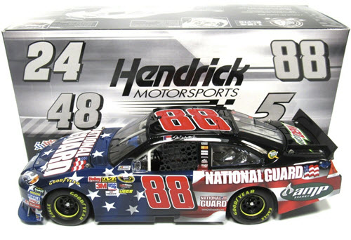 2010 Dale Earnhardt Jr NASCAR Diecast 88 Honoring Our Soldiers Heroes National Guard CWC 1:24 Action ARC 1