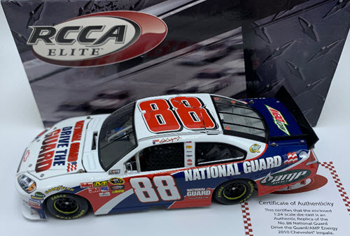 2010 Dale Earnhardt Jr NASCAR Diecast 88 National Guard Drive The Guard CWC 1:24 Action RCCA Elite 1