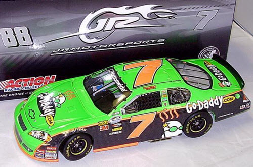 2010 Danica Patrick NASCAR Diecast 07 Go Daddy GoDaddy Nationwide Goodyear Tires CWC 1:24 Motorsports Authentics Action ARC 1