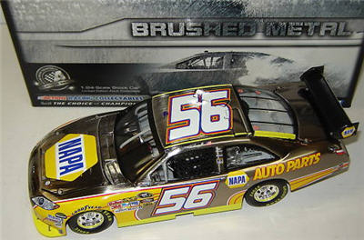 2010 Martin Truex Jr NASCAR Diecast 56 NAPA Auto Parts CWC 24 Action ARC Brushed Metal 1