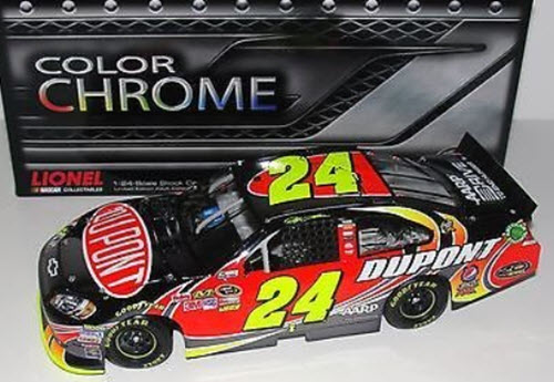 2012 Jeff Gordon NASCAR Diecast 24 DuPont CWC 1:24 Lionel Action ARC Color Chrome 1