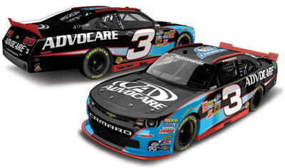 2013 Austin Dillon NASCAR Diecast 3 Advocare Nationwide Champ Champion CWC 1:64 Lionel Action ARC 99