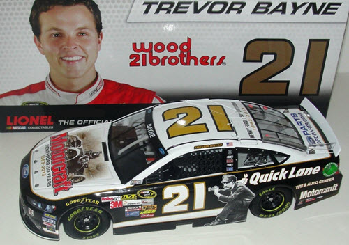 2013 Trevor Bayne NASCAR Diecast 21 Henry Ford 150th HOF Hall Of Fame 1:24 CWC Lionel Action ARC 1