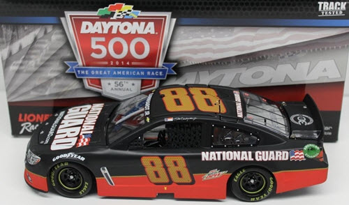 2014 Dale Earnhardt Jr Diecast 88 National Guard Daytona Test Car Track Tested CWC 1:24 Lionel Action ARC 1