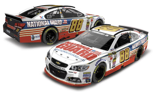 2014 Dale Earnhardt Jr NASCAR Diecast 88 National Guard Pocono Win Raced Version CWC 1:64 Action ARC 99