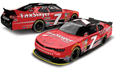 2014 Regan Smith NASCAR Diecast 7 TaxSlayer Tax Slayer CWC 1:64 Lionel Action ARC 99