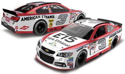 2015 Austin Dillon NASCAR Diecast 3 E15 American Ethanol Darlington Retro Throwback CWC 1:64 Lionel Action ARC 99