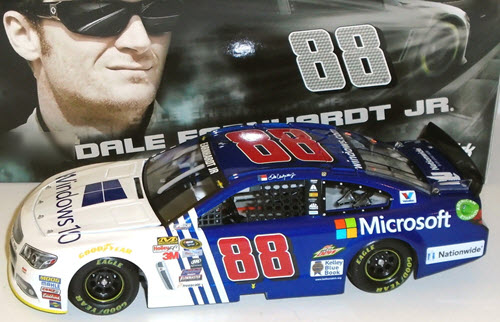 2015 Dale Earnhardt Jr NASCAR Diecast 88 Microsoft Windows 10 CWC 1:24 Lionel Action ARC 1