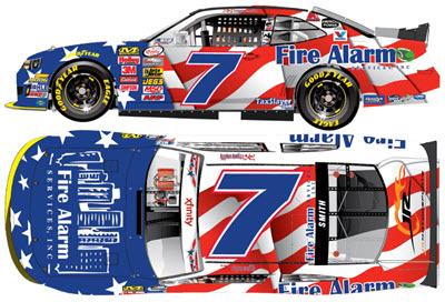 2015 Regan Smith NASCAR Diecast 7 Fire Alarm Salute CWC 1:64 Lionel Action ARC 99