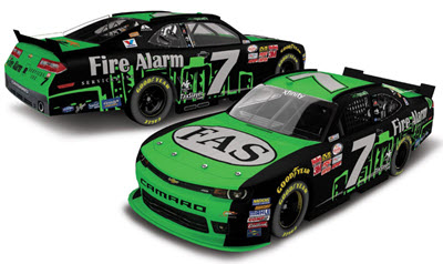 2015 Regan Smith NASCAR Diecast 7 Fire Alarm Services CWC 1:64 Lionel Action ARC 99