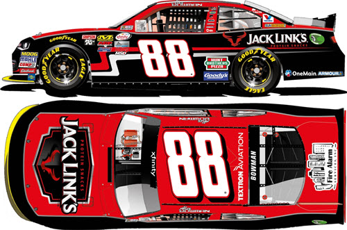 2016 Alex Bowman NASCAR Diecast 88 Jack Links CWC 1:24 Lionel Action ARC  99
