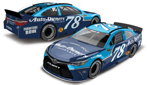 2016 Martin Truex Jr NASCAR Diecast 78 Auto Owners Darlington Retro Throwback CWC 1:24 Lionel Action ARC 99