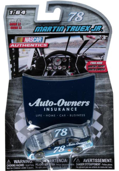 2016 Martin Truex Jr NASCAR Diecast 78 Auto Owners Insurance CWC 1:64 Lionel Authentics Hood 1