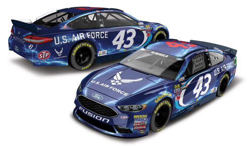 2017 Aric Almorola NASCAR Diecast 43 Air Force 1:24 Lionel Action ARC 99