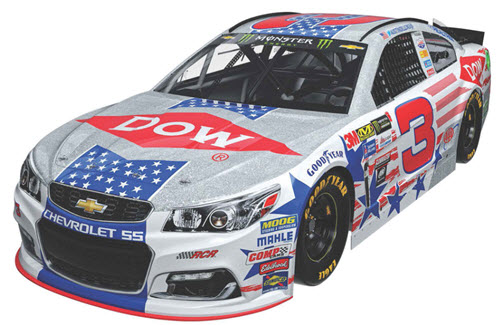 2017 Austin Dillon NASCAR Diecast 3 Dow Veterans Patriotic CWC 1:64 Lionel Action ARC 99