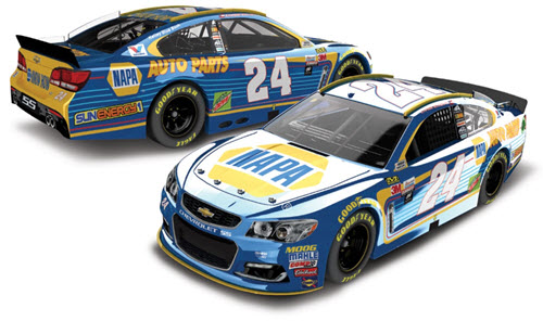 2017 Chase Elliott NASCAR Diecast 24 NAPA Auto Parts CWC 1:24 Lionel Action ARC Liquid Color 99