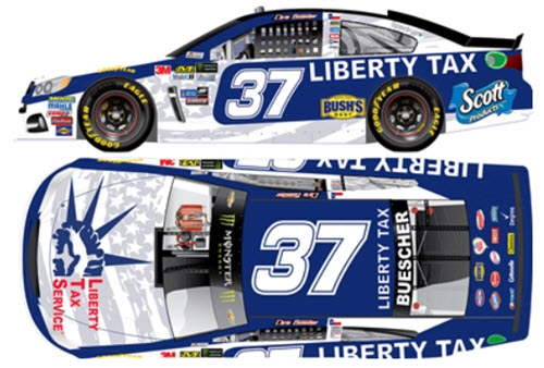 2017 Chris Buescher Diecast 37 Liberty Tax Service CWC 1:64 Lionel Action ARC 99