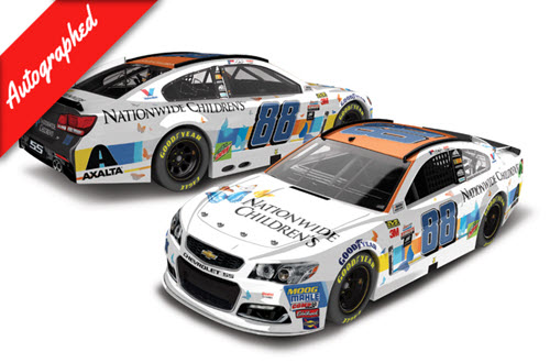 2017 Dale Earnhardt Jr NASCAR Diecast 88 Nationwide Childrens Hospital 1:24 CWC Lionel Action RCCA Elite Autographed Galaxy 99