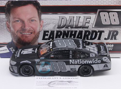2017 Dale Earnhardt Jr NASCAR Diecast 88 Nationwide Insurance 1:24 CWC Lionel Action ARC Stealth Autographed 1