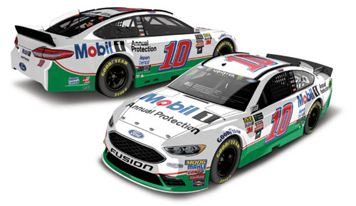 2017 Danica Patrick NASCAR Diecast 10 Mobil 1 Annual Protection CWC 1:24 Lionel Action ARC Color Chrome 99