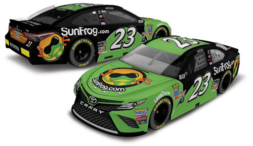 2017 Gray Gaulding NASCAR Diecast 23 SunFrog Sun Frog CWC 1:24 Lionel Action ARC 99