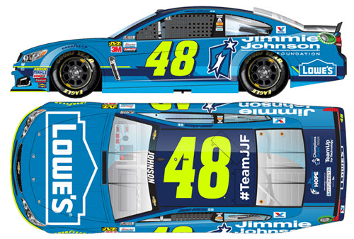 2017 Jimmie Johnson NASCAR Diecast 48 Foundation CWC 1:24 Lionel Action RCCA Elite Liquid Color 99
