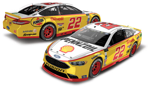 2017 Joey Logano NASCAR Diecast 22 Shell Pennzoil Darlington Retro Throwback CWC 1:24 Lionel Action RCCA Elite 98