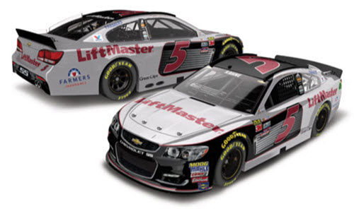 2017 Kasey Kahne NASCAR Diecast 5 LiftMaster Lift Master CWC 1:24 Lionel Action ARC Color Chrome 99