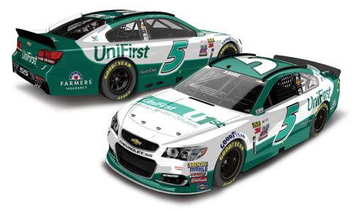 2017 Kasey Kahne NASCAR Diecast 5 UniFirst CWC 1:24 Lionel Action ARC Color Chrome 99
