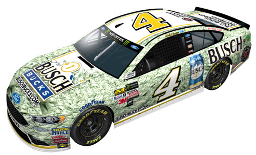 2017 Kevin Harvick NASCAR Diecast 4 Busch Bucks CWC 1:24 Lionel Action RCCA Elite 1