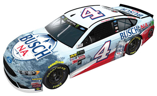 2017 Kevin Harvick NASCAR Diecast 4 Busch NA CWC 1:24 Lionel Action RCCA Elite Color Chrome 99