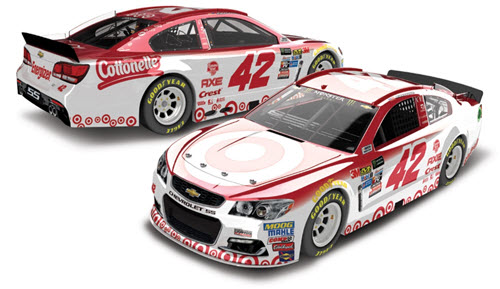 2017 Kyle Larson NASCAR Diecast 42 Target 1:24 CWC Lionel Action RCCA Elite Liquid Color 99
