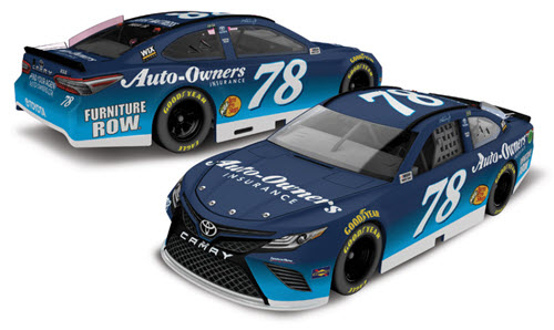 2017 Martin Truex Jr NASCAR Diecast 78 Auto Owners Insurance CWC 1:24 Lionel Action ARC Color Chrome 98