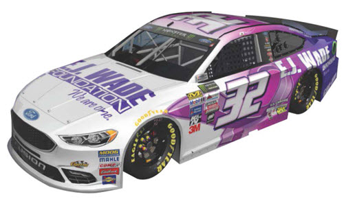 2017 Matt Dibenedetto NASCAR Diecast 32 E J Wade Foundation CWC 1:24 Lionel Action ARC 99