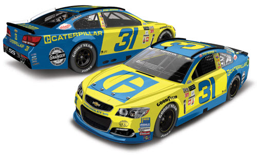 2017 Ryan Newman NASCAR Diecast 31 CAT Caterpillar Darlington Retro Throwback CWC 1:24 Lionel Action RCCA Elite 99