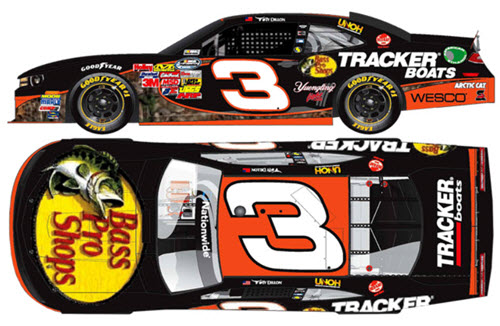 2017 Ty Dillon NASCAR Diecast 13 Bass Pro Shops CWC 1:64 Lionel Action ARC 99