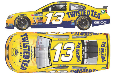 2017 Ty Dillon NASCAR Diecast 13 Twisted Tea CWC 1:24 Lionel Action ARC 99