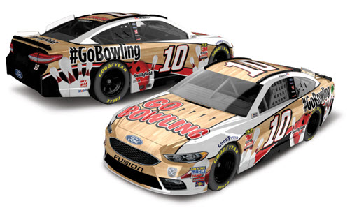 2018 Aric Almorola NASCAR Diecast 10 Go Bowling CWC 1:24 Lionel Action ARC Color Chrome 99