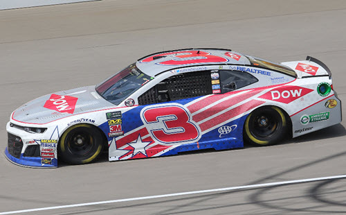 2018 Austin Dillon NASCAR Diecast 3 Dow Veternas Patriotic Salute CWC 1:24 Lionel Action RCCA Elite Color Chrome 99