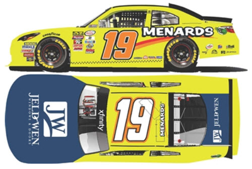 2018 Brandon Jones NASCAR Diecast 19 Menards Jeld Wen CWC 1:64 Lionel Action ARC 99
