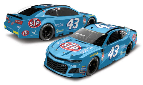 2018 Bubba Wallace NASCAR Diecast 43 STP Darlington Throwback Retro CWC 1:24 Lionel Action RCCA Elite Color Chrome 98