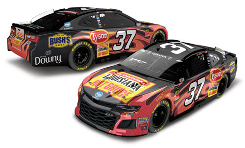 2018 Chris Buescher Diecast 37 Louisiana Hot Sauce CWC 1:24 Lionel Action ARC Color Chrome 99