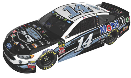 2018 Clint Bowyer NASCAR Diecast 14 Stewart Haas Fan Club CWC 1:24 Lionel Action ARC Color Chrome 99