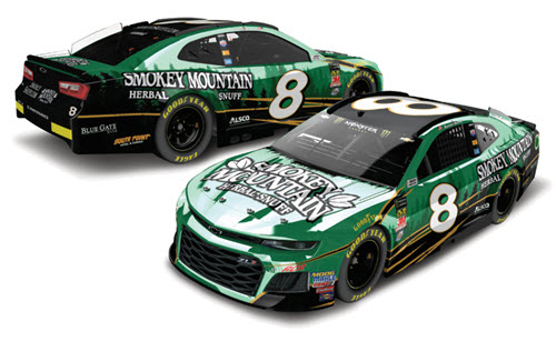 2018 Daniel Hemric NASCAR Diecast 8 Smokey Mountain Herbal Snuff CWC 1:24 Lionel Action RCCA Elite Color Chrome 98